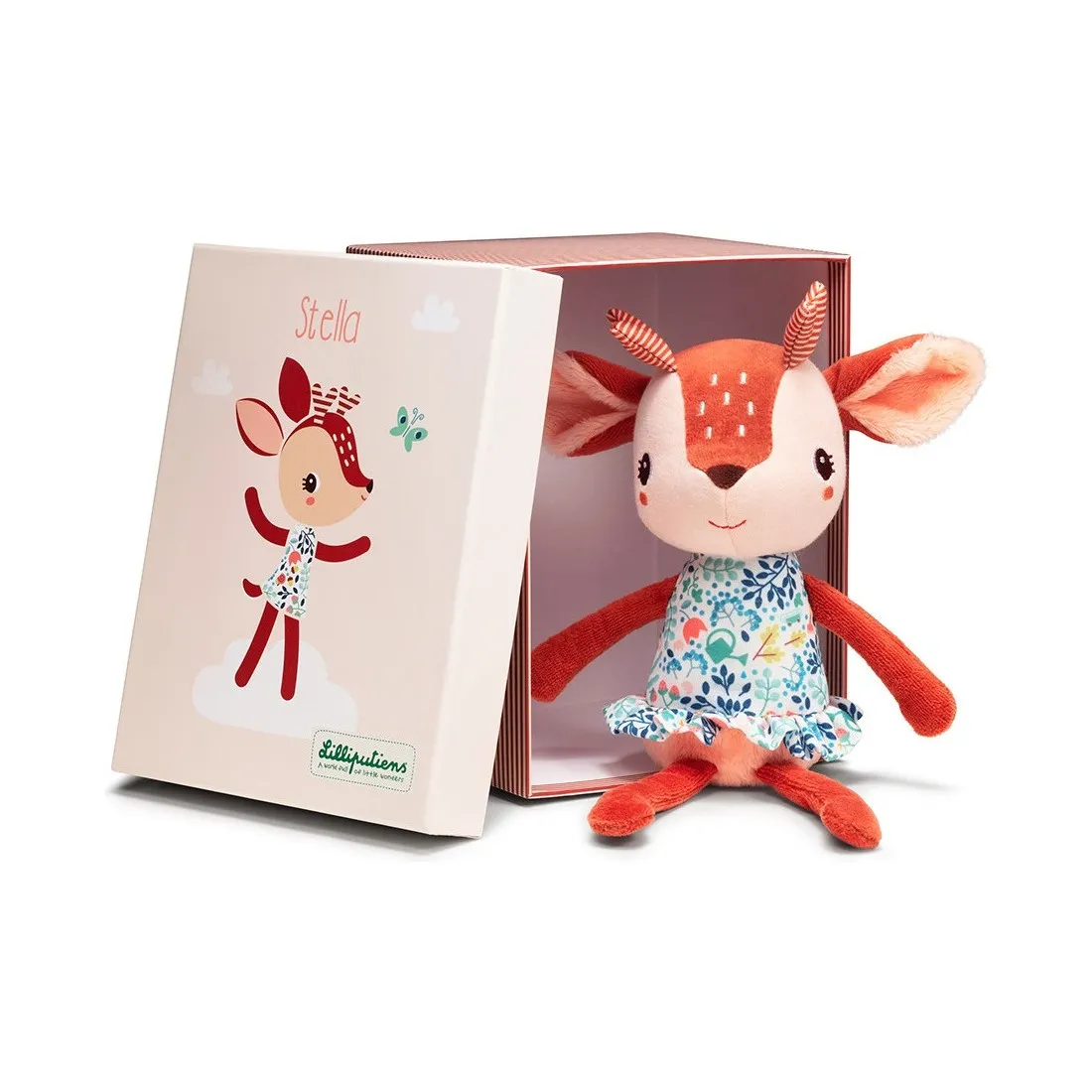 Stella peluche en coton bio - Lilliputiens