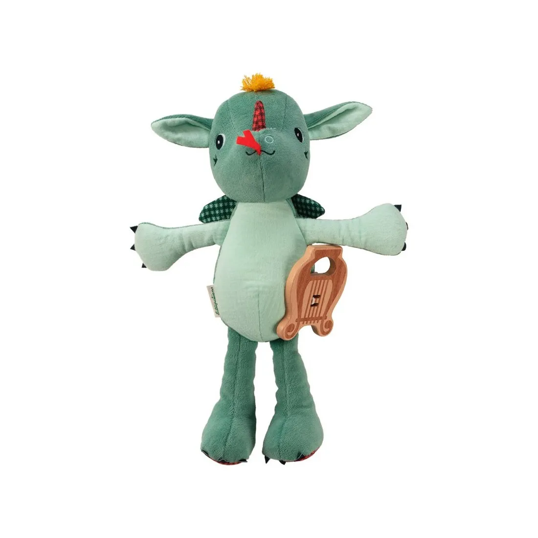 Peluche musicale Joe coton bio - Cadeau bébé - Lilliputiens