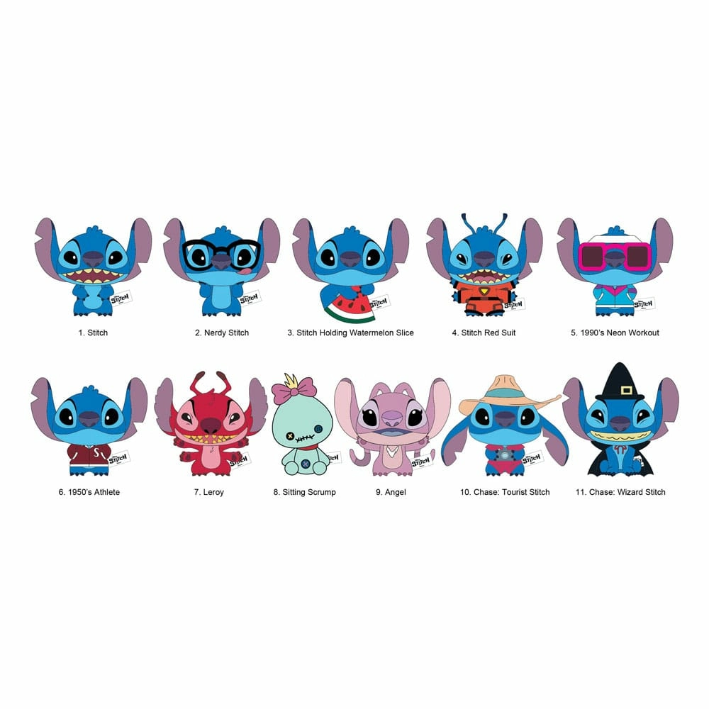 Lilo & stitch présentoir porte-clés sac à dos stitch charm (24)