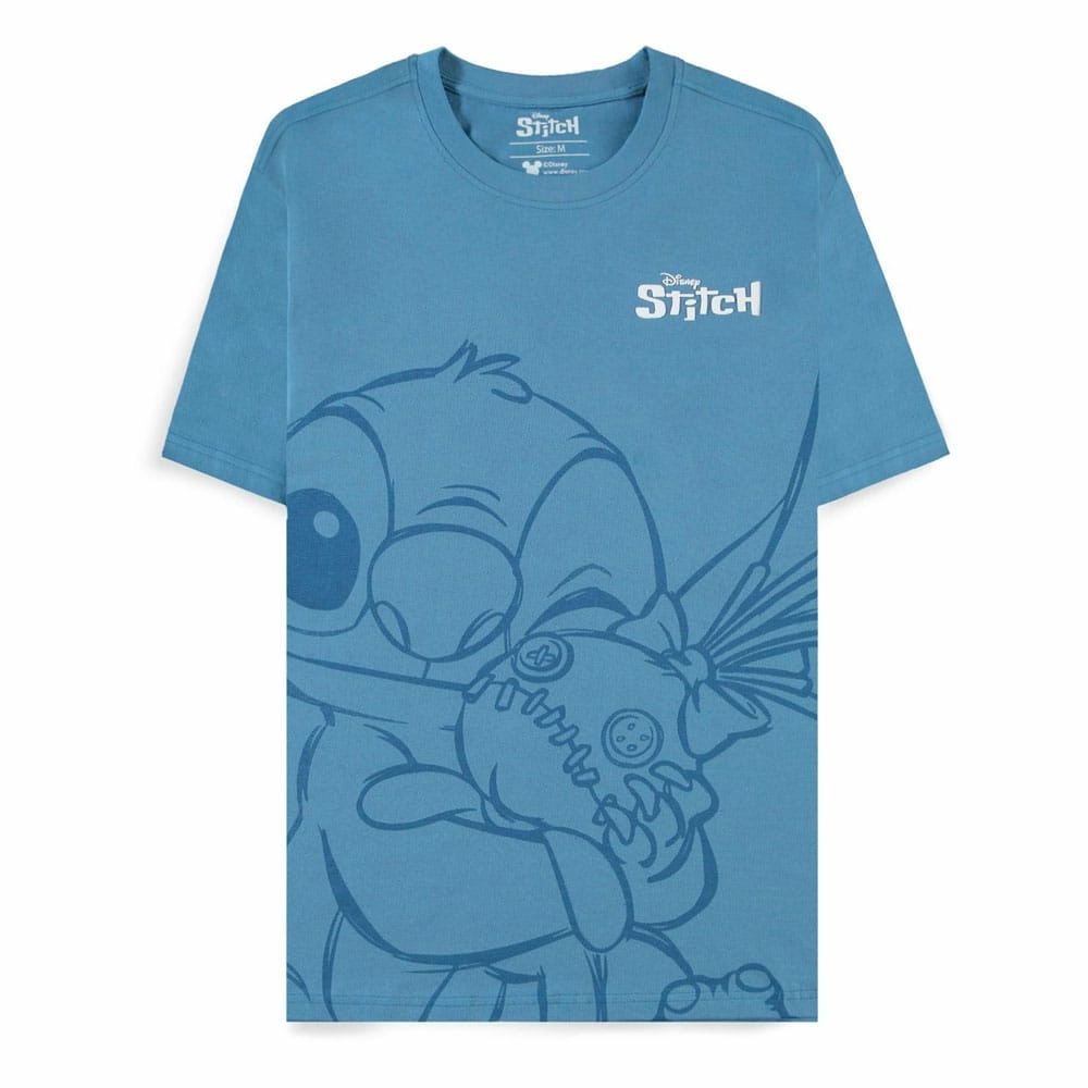 Lilo & stitch t-shirt hugging stitch  (l)