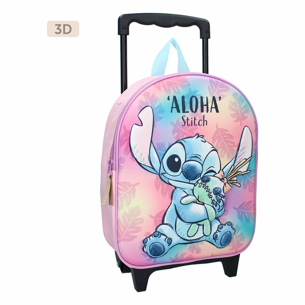 Lilo & stitch trolley sac à dos 3d great escapes 32 cm