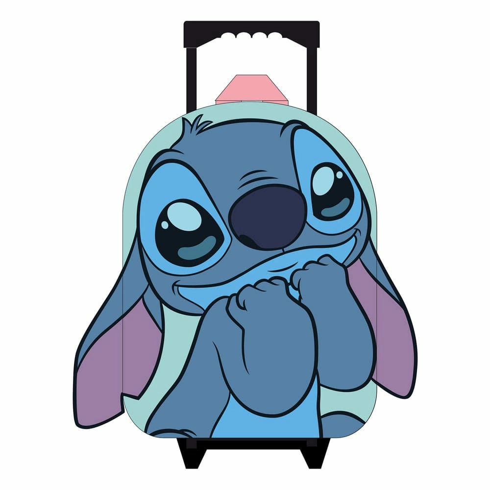 Lilo & stitch trolley sac à dos brave and courageous 33 cm