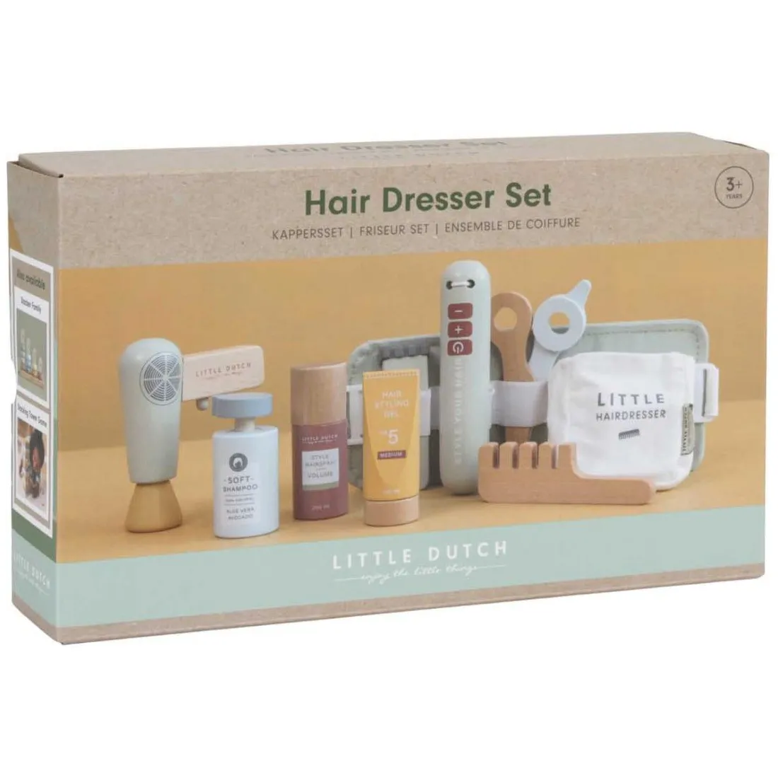 Set de coiffure en bois - Little Dutch