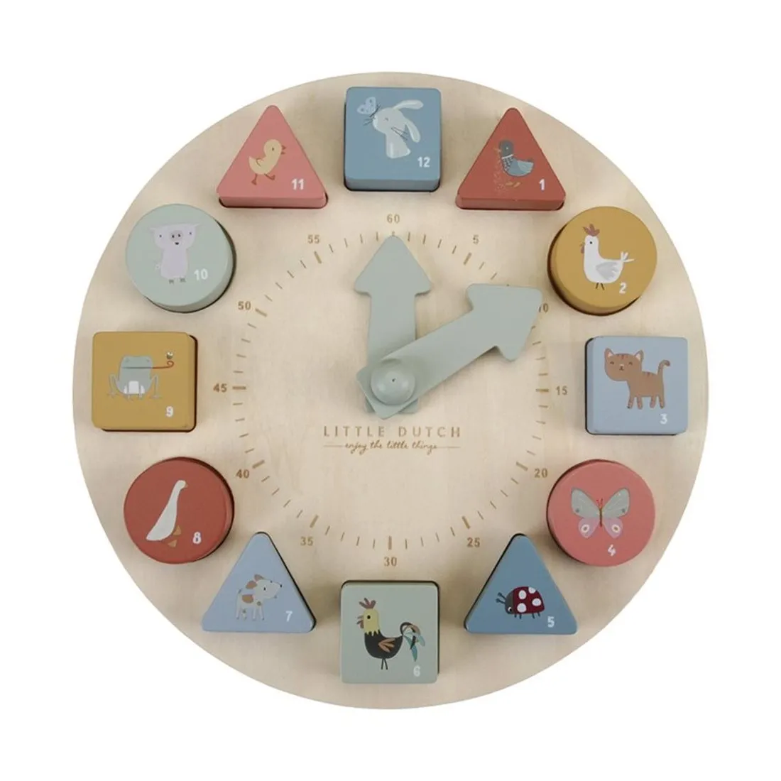 Horloge Puzzle à ? - Little Dutch