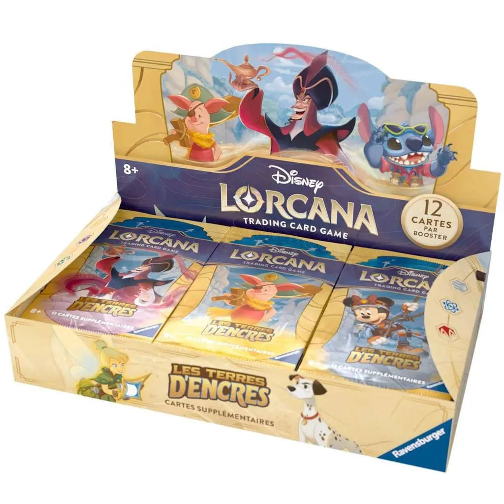 Lorcana S3 - Les Terres d'Encres : 24 Boosters