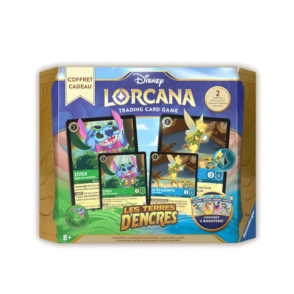 Lorcana S3 - Les Terres d'Encres : Coffret Cadeau