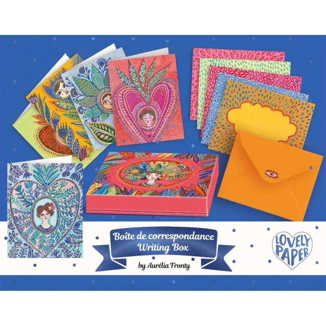 Boite de Correspondance Aurélia - Lovely Paper By Djeco