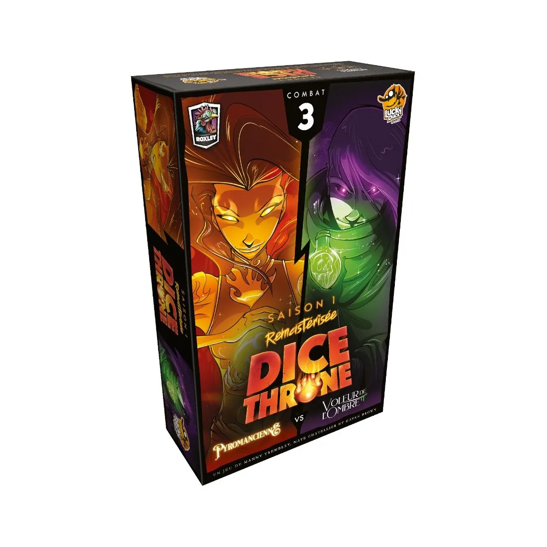 Dice Throne S1- Pyromancienne Vs Voleur de l’Ombre