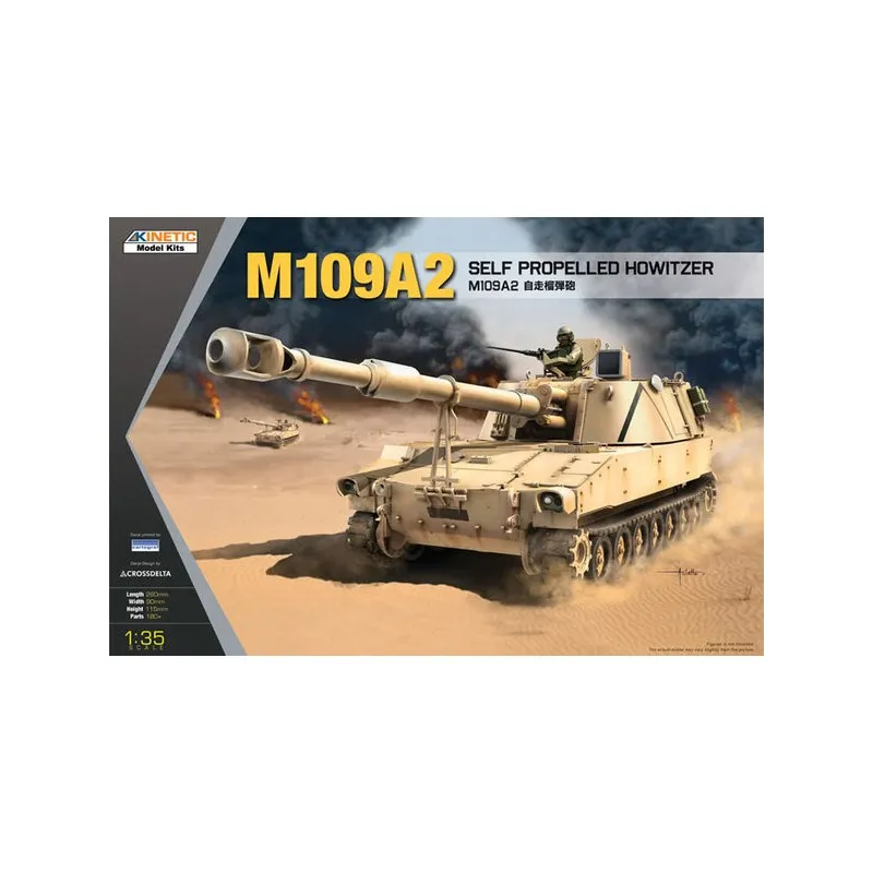 M109A2 avec T-136 IND. KINETIC K61006