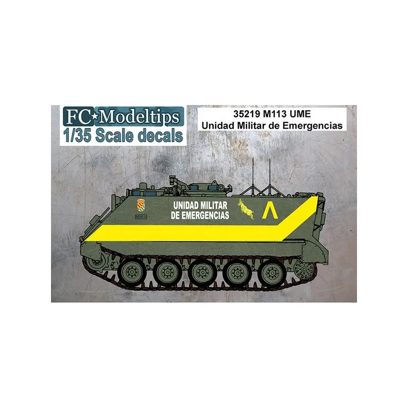 Décalcomanies : M113 UME. FC MODELTIPS 35219