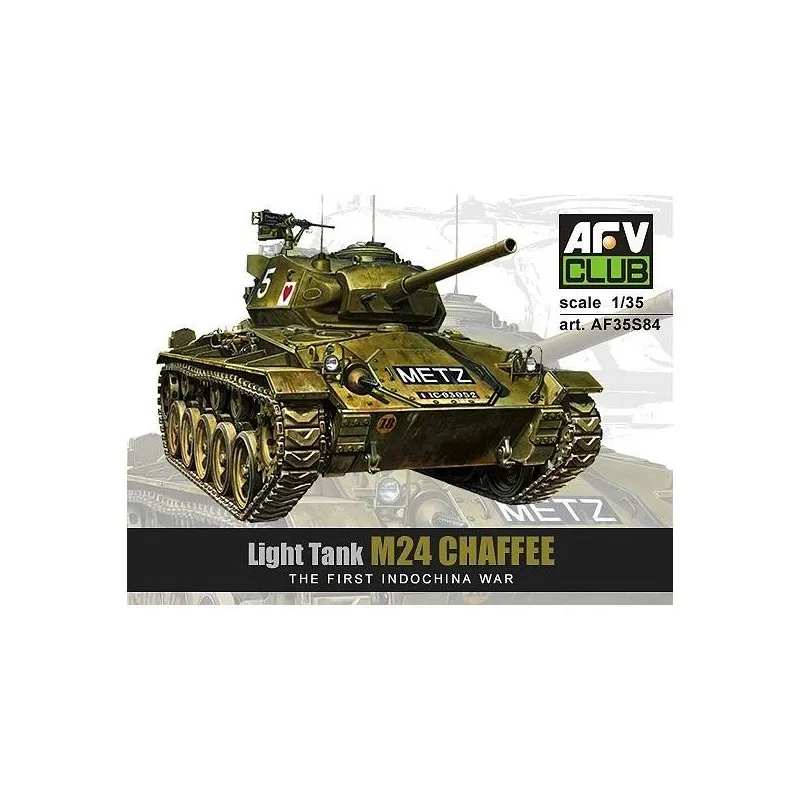 M24 Chaffee. AFV CLUB 35S84