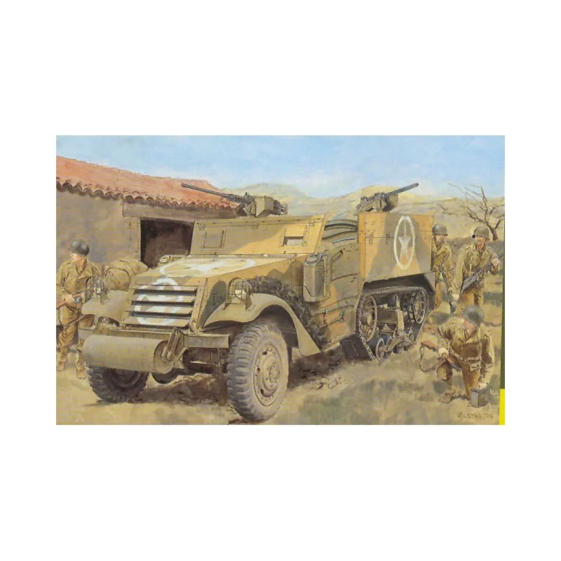 M2A1 Half-Track, 2 en 1. DRAGON 6329