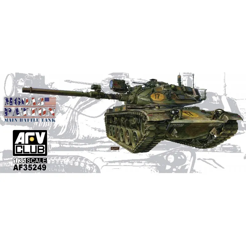 M60A3 Patton. AFV CLUB 35249