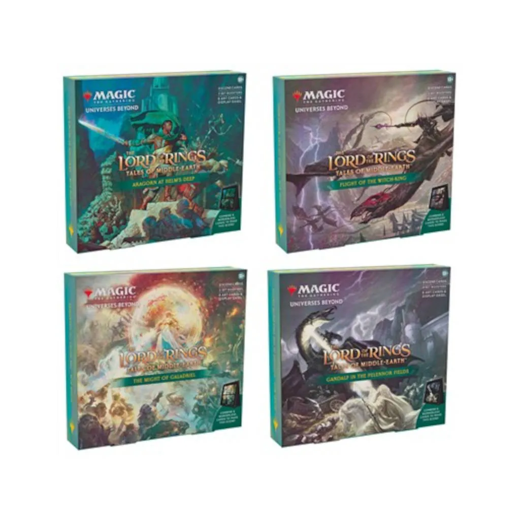 Magic : Le Seigneur des Anneaux - Pack de 4 Scene Box EN