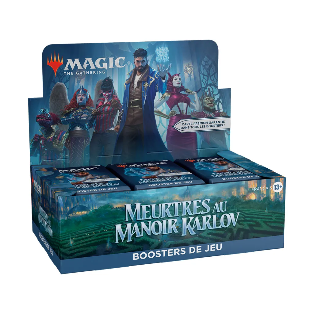 Magic The Gathering : Meurtres au manoir Karlov - Boite de 36 Boosters de jeu