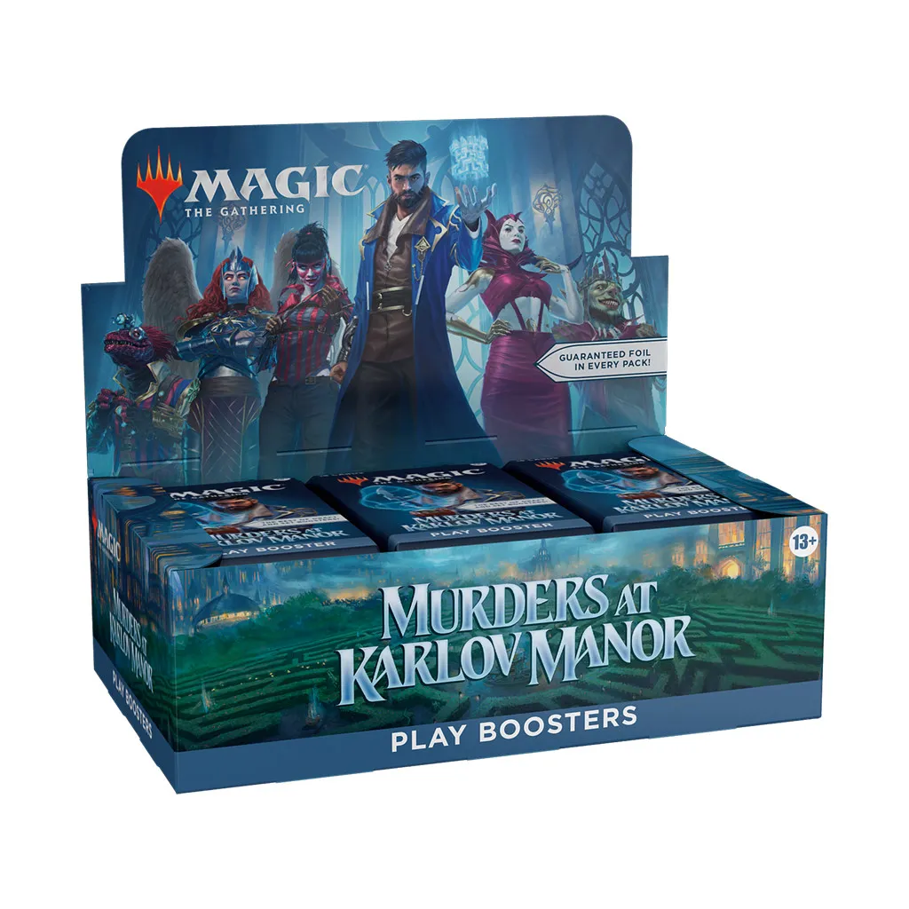 Magic The Gathering : Murders at Karlov Manor - Play Booster Display
