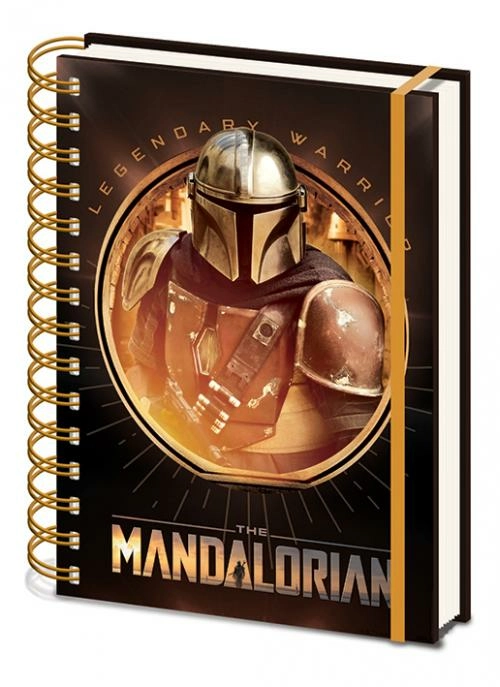Mandalorian - bounty hunter - notebook a5