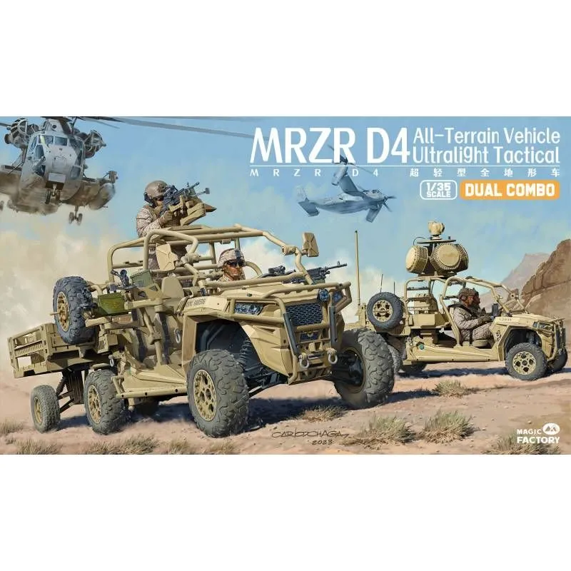 MRZR D4 Ultralight Tactical 1/35 Magic Factory - 2005