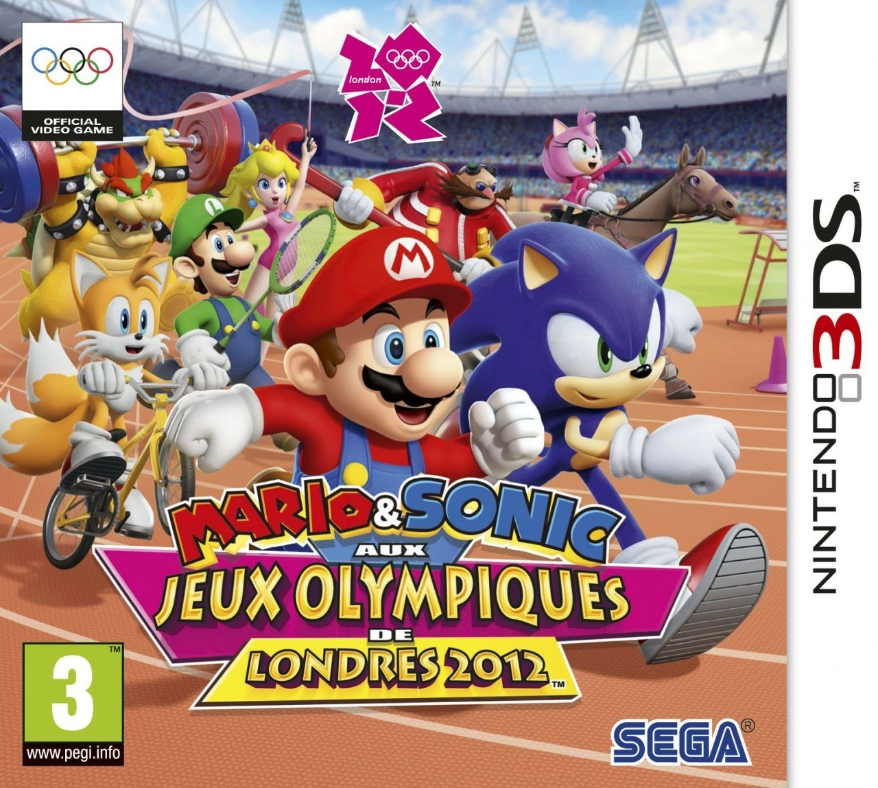 Mario & Sonic aux Jeux Olympiques de Londres 2012 - 3DS