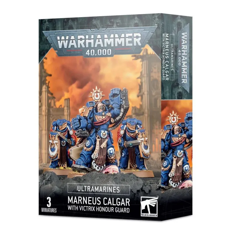 Marneus Calgar avec la garde d’honneur Victrix. GAMES WORKSHOP 55-21