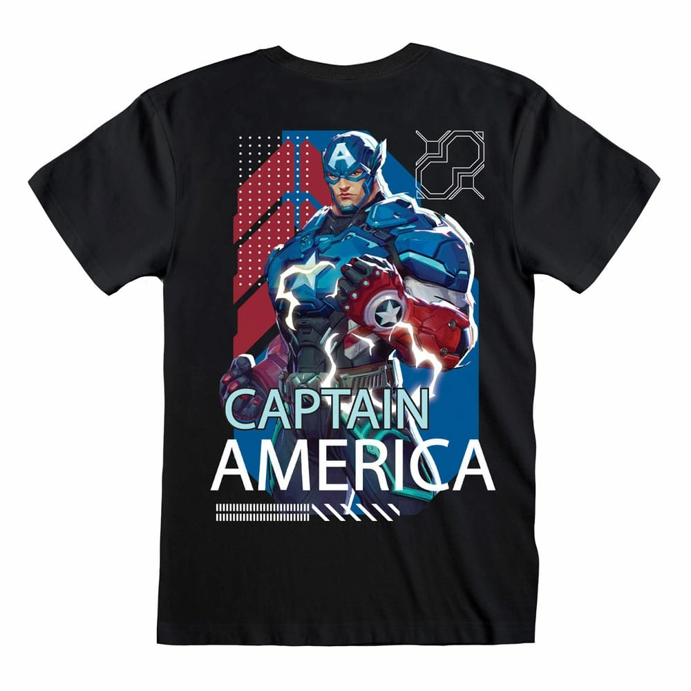 Marvel rivals t-shirt captain america (xl)
