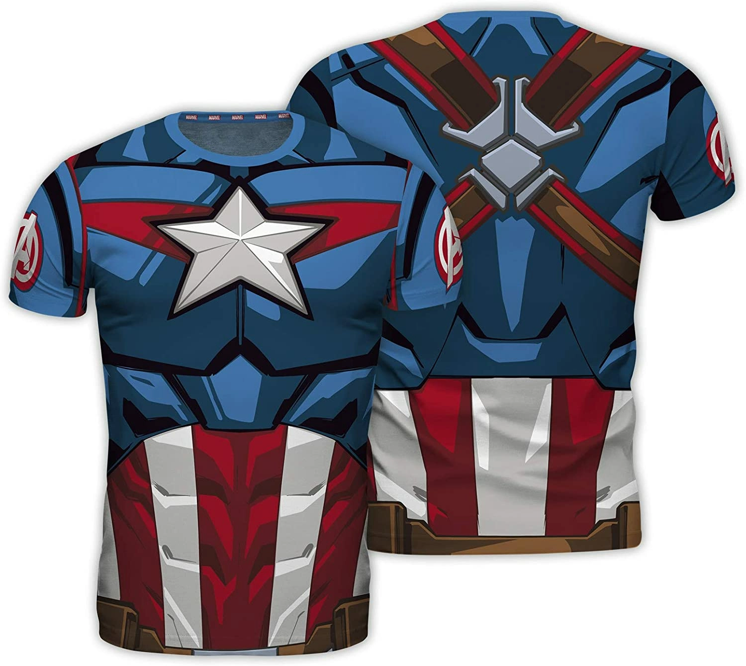 Marvel - t-shirt cosplay - captain america (s)