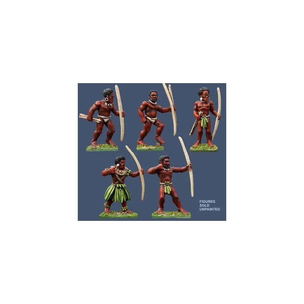 Melanesian Islanders w/Bows