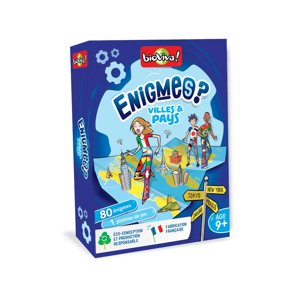 Enigmes - Villes et Pays