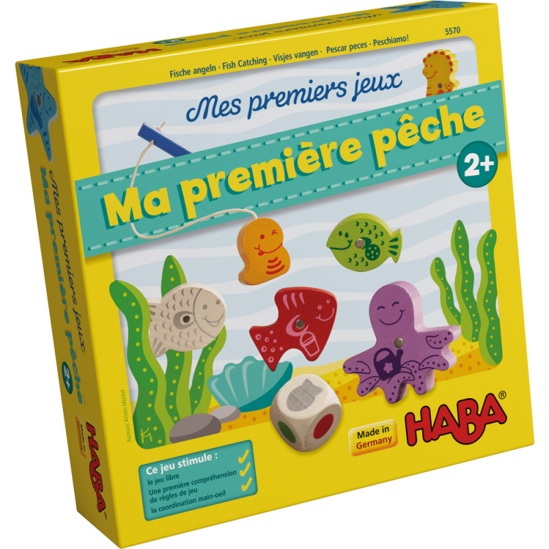 Mes premiers jeux – Ma première pêche - Jeu pour Enfant- Mon Ludicaire