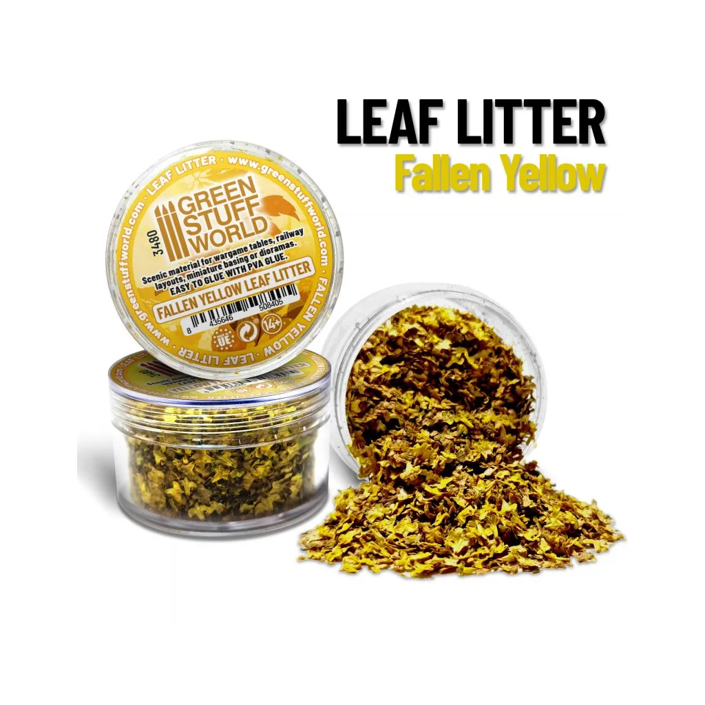 Micro Feuilles - Mélange Jaune