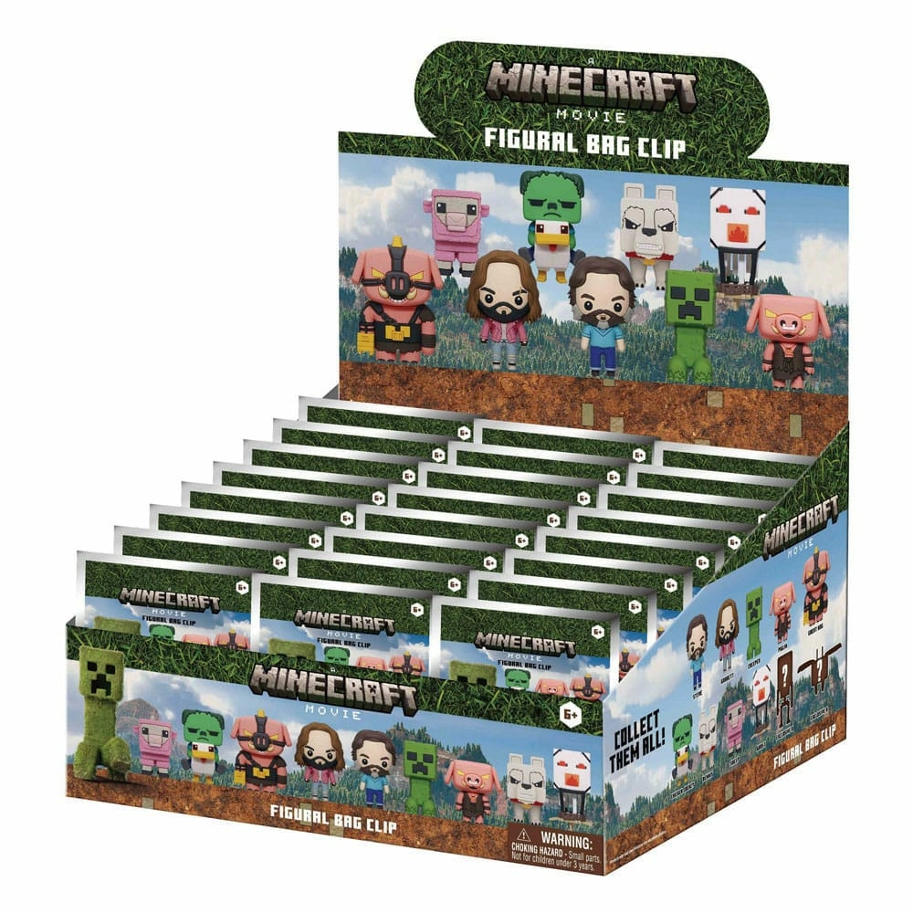 Minecraft porte-clés sac à dos mystery bags series 3 (24)