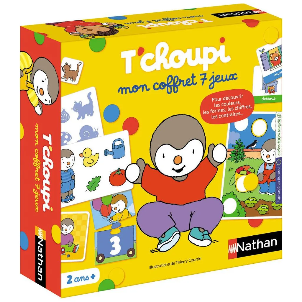 Mon coffret 7 jeux T'choupi