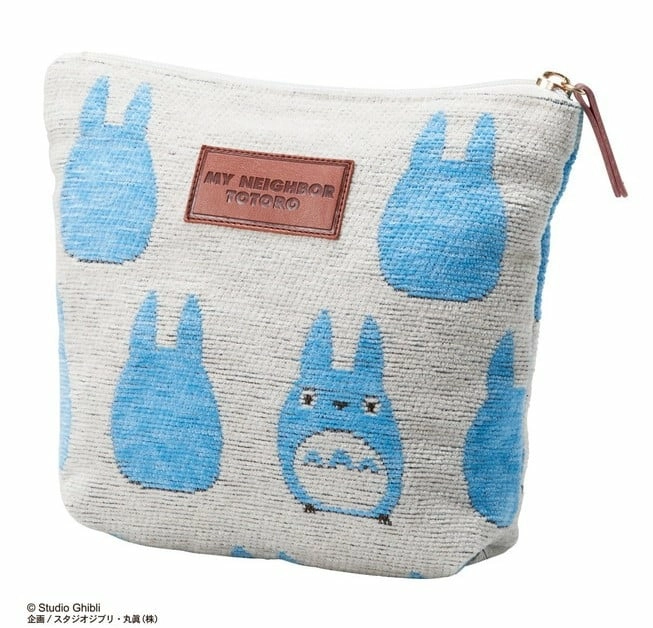 Mon voisin totoro - totoro bleu - pochette 17x21.5x6cm
