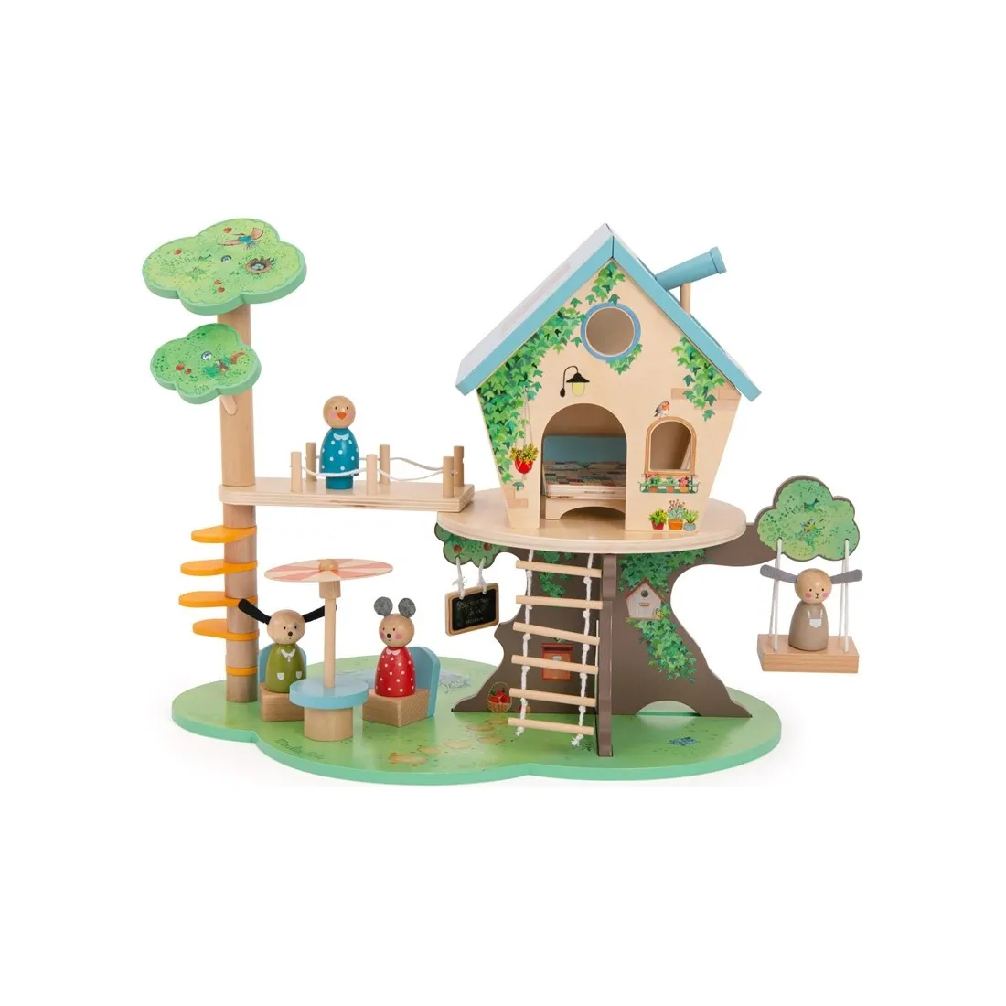 Cabane dans les arbres - La Grande Famille - Moulin Roty