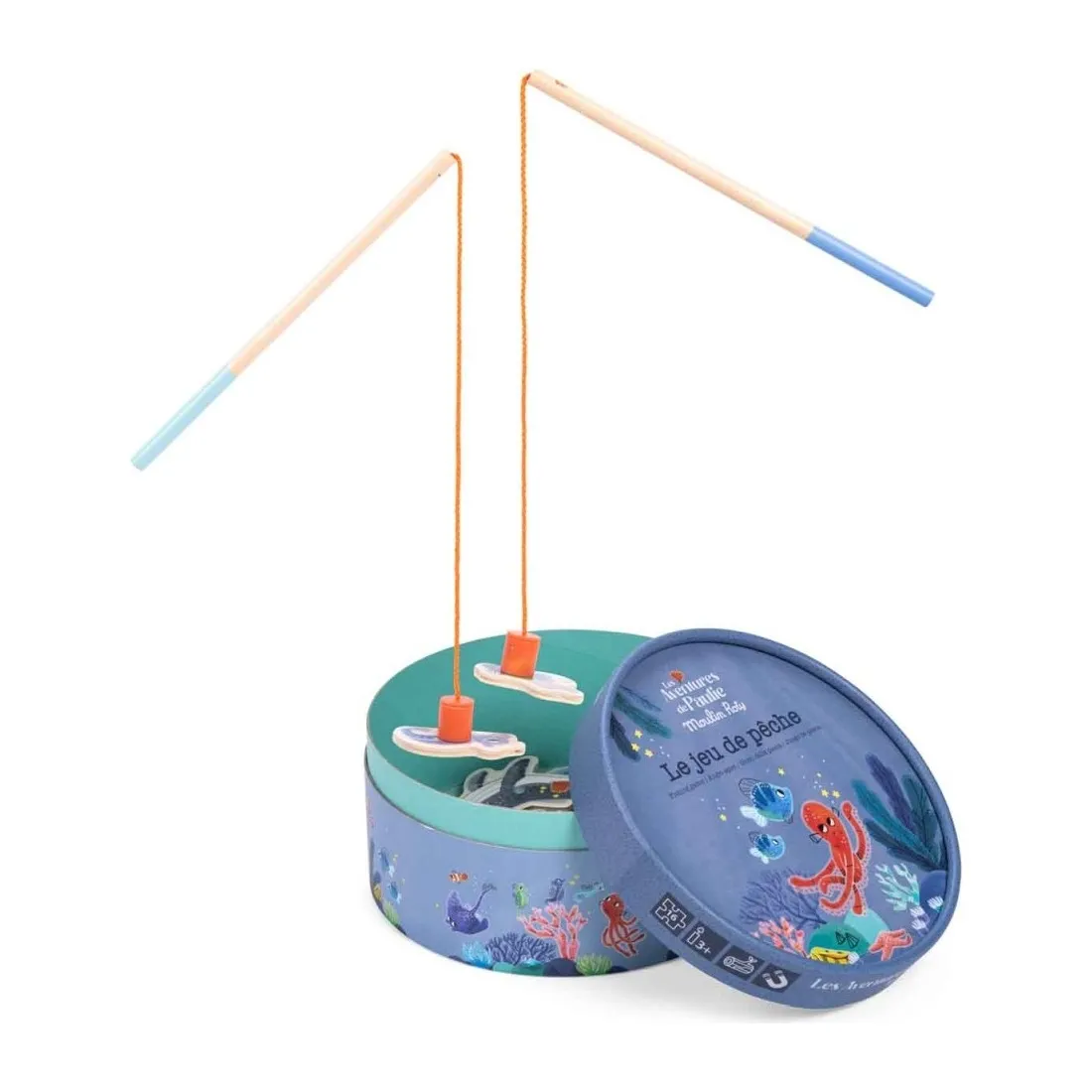 Jeu de pêche à la ligne - Les Aventures de Paulie - Moulin Roty