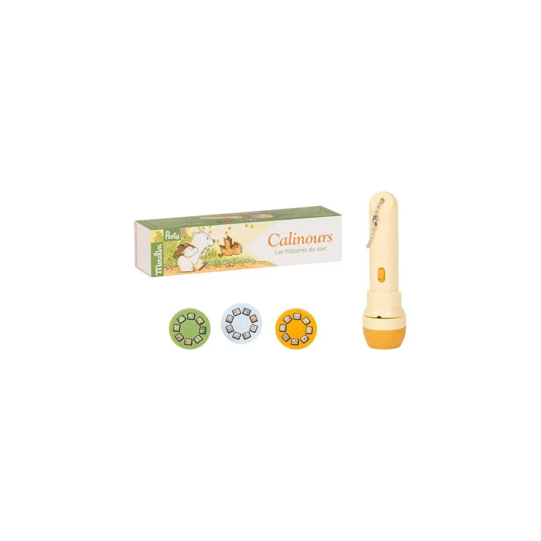 Lampe à histoires Calinours Ecole des loisirs - Moulin Roty