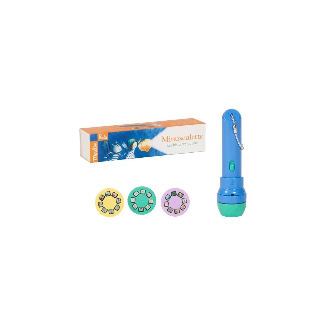 Lampe à histoires Minusculette Ecole des loisirs - Moulin Roty