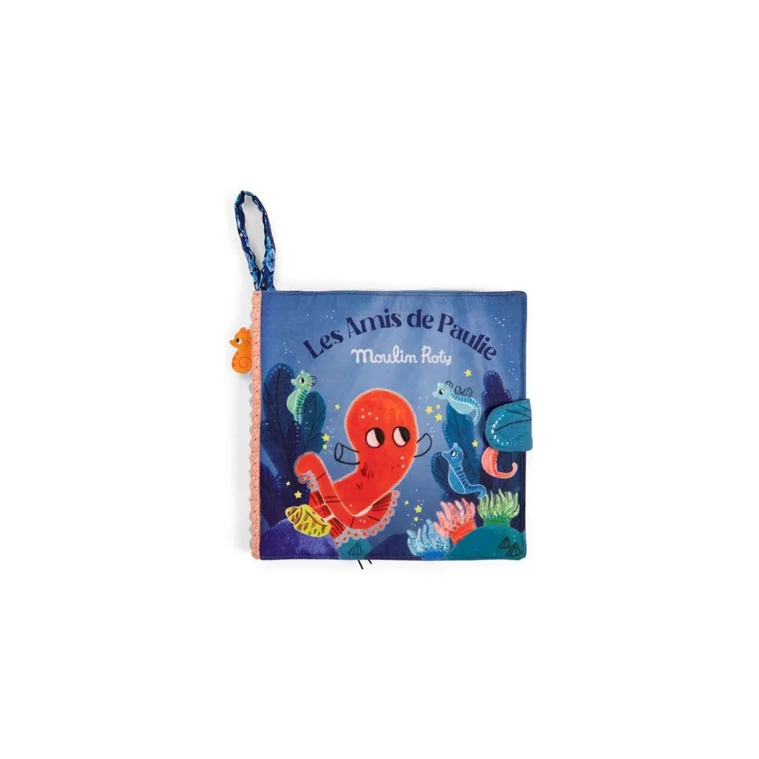 Livre tissu d'activités - Les aventures de Paulie - Moulin Roty