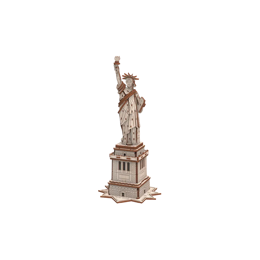 Mr Playwood - Statue de la Liberté