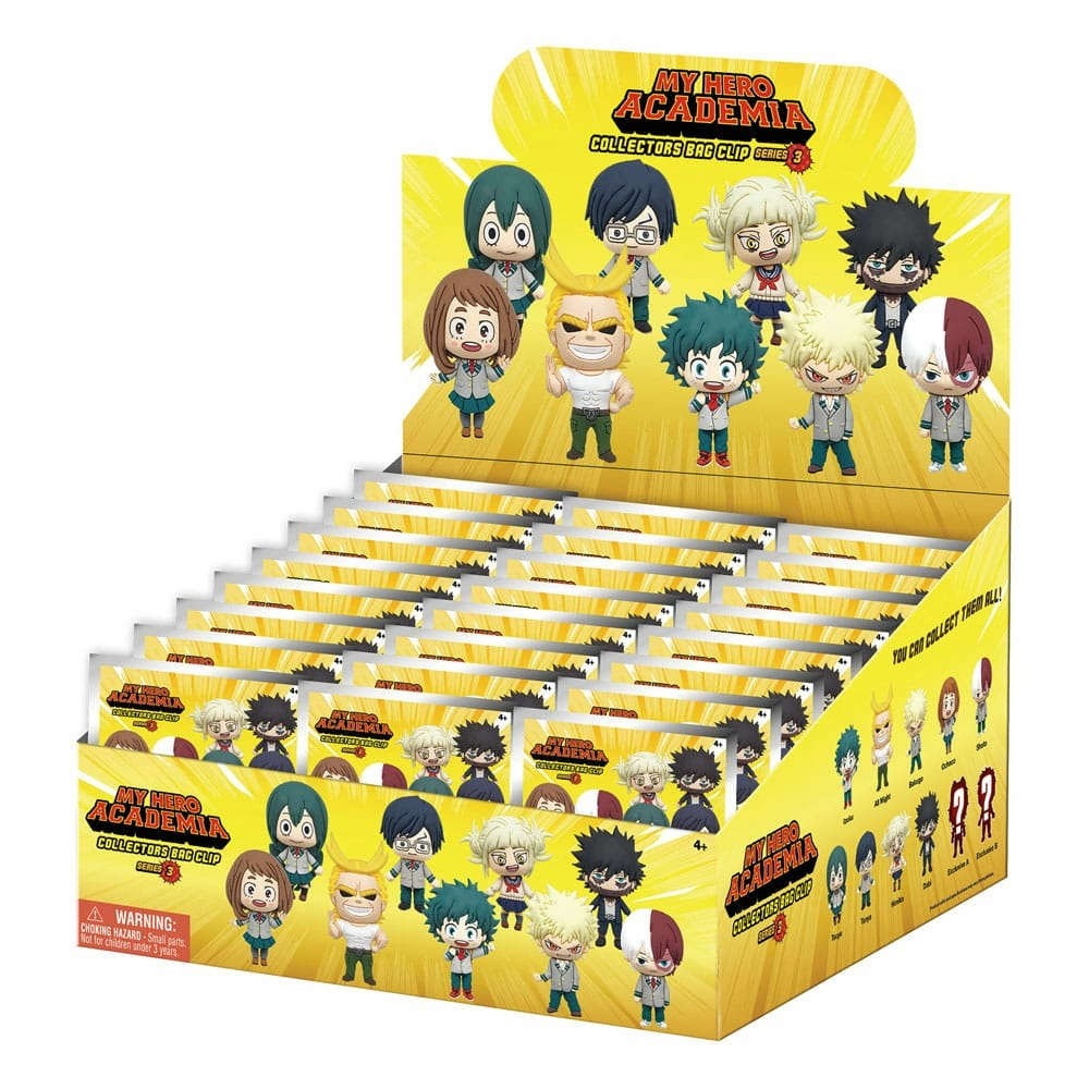 My hero academia présentoir porte-clés sac à dos 3d series 3 (24)