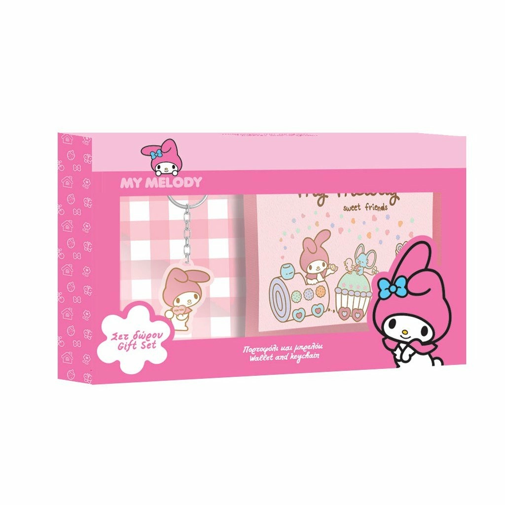 My melody - set portefeuille + porte-clés - 2 pc.