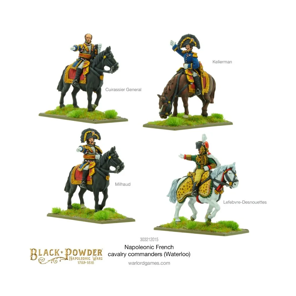 Napoleonic French Cavalry Commanders (Waterloo)