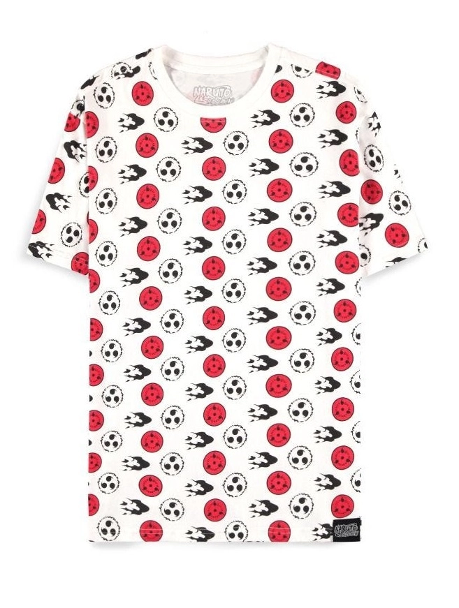 Naruto shippuden - naruto symbols - t-shirt homme (l)