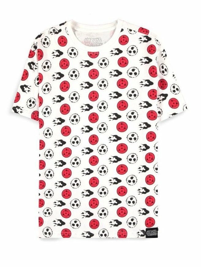 Naruto shippuden - naruto symbols - t-shirt homme (m)