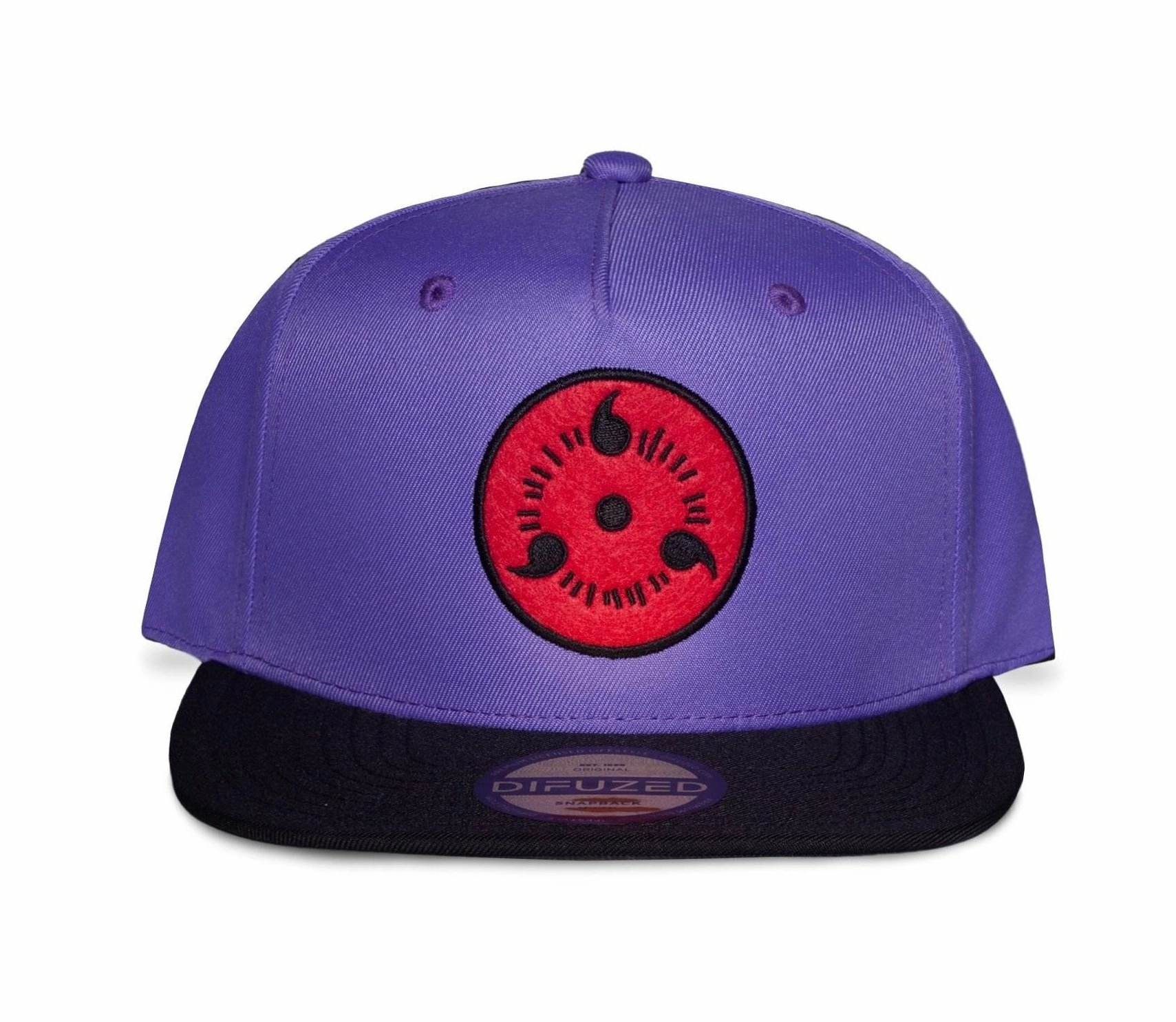 Naruto shippuden - sharigan - casquette snapback homme