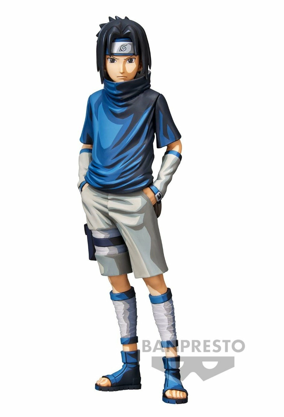 Naruto - uchiha sasuke - figurine grandista 24cm
