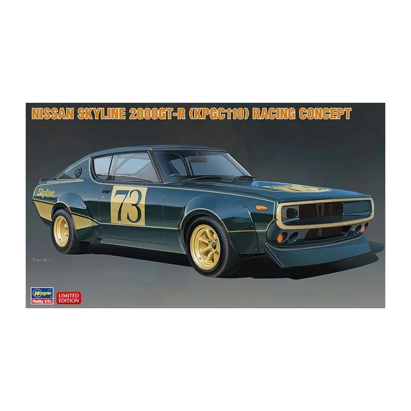 Nissan Skyline 2000GT-R (KPGC110) Concept de course. HASEGAWA 20642
