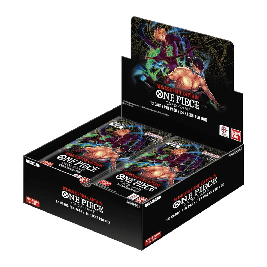 One Piece Card Game - OP06 - Wings of The Captain - 24 Boosters (EN)