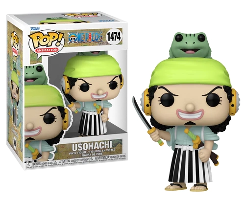 One piece figurine pop! animation vinyl usohachi (wano) 9 cm