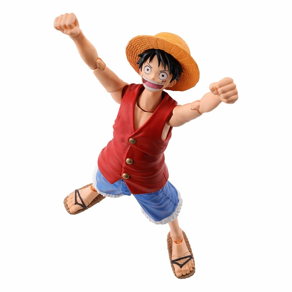 One piece - luffy romance dawn" - figurine s.h. figuarts 15cm"